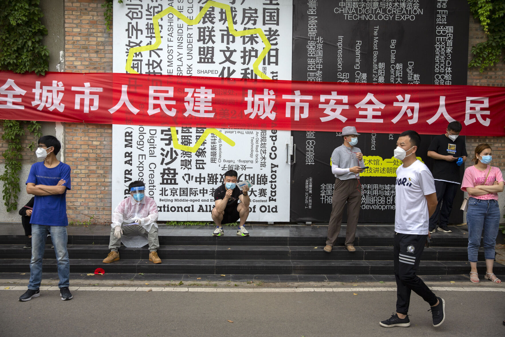 APTOPIX Virus Outbreak China Tests Photo Essay